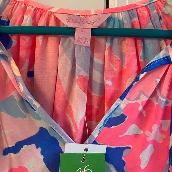 Lilly Pulitzer Willa Top Playa Hermosa Print - Picture 5 of 6